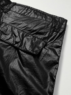 Our Legacy - Mount Straight-Leg Coated-Ripstop Cargo Shorts - Black