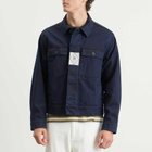 C.P. Company Men's Plated Denim Work Jacket in Washed