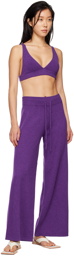 LISA YANG Purple Sofi Lounge Pants