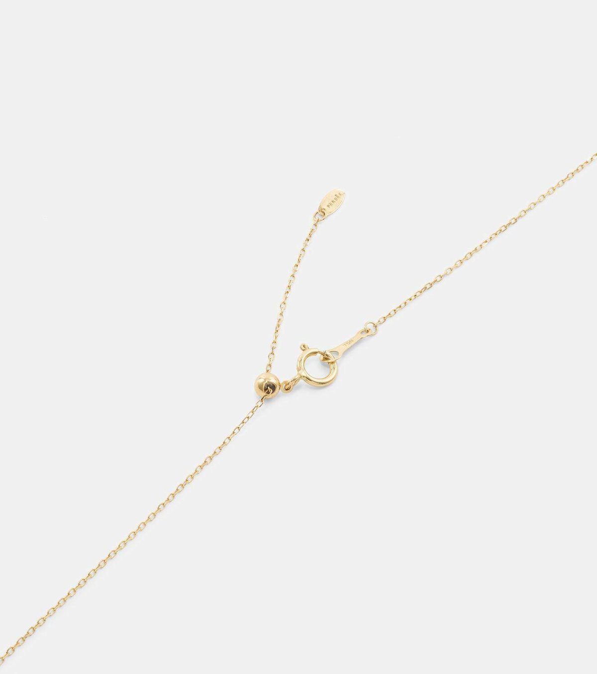Persée Danaé 18kt gold necklace with diamonds