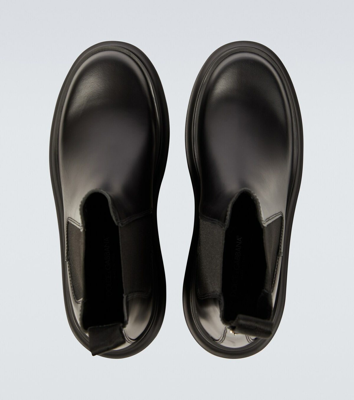 Dolce&Gabbana Leather Chelsea boots