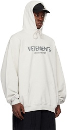 VETEMENTS Off-White 'Limited Edition' Hoodie