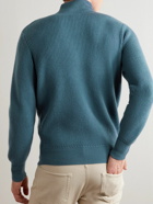 TOM FORD - Ribbed Cashmere Rollneck Sweater - Green