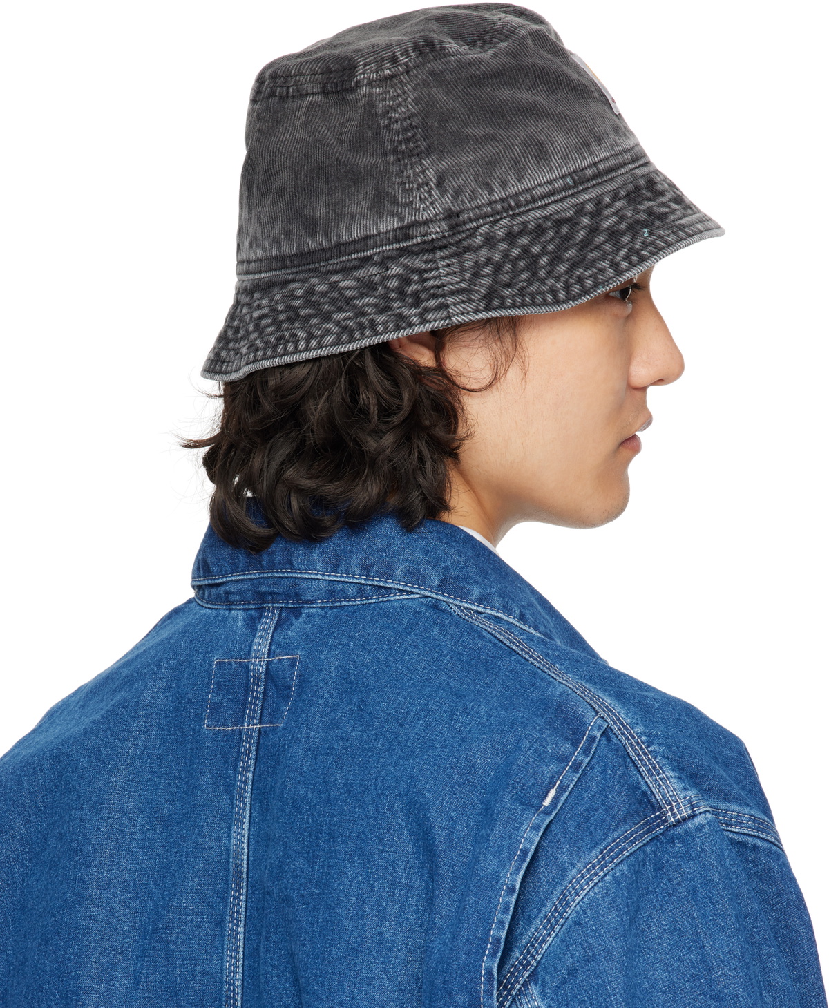 Carhartt Work In Progress Black Reynold Bucket Hat