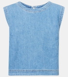 Velvet Loren denim top