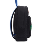 Kenzo Black Icon Patch Backpack