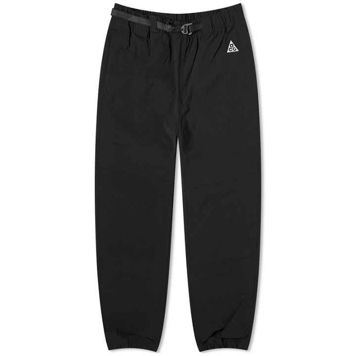 Photo: Nike Men's Acg Trail Pants in Black/Anthracite/Summit White