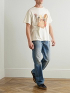 Gallery Dept. - Doc Johnson Toys 4 Love Glittered Printed Cotton-Jersey T-Shirt - Neutrals