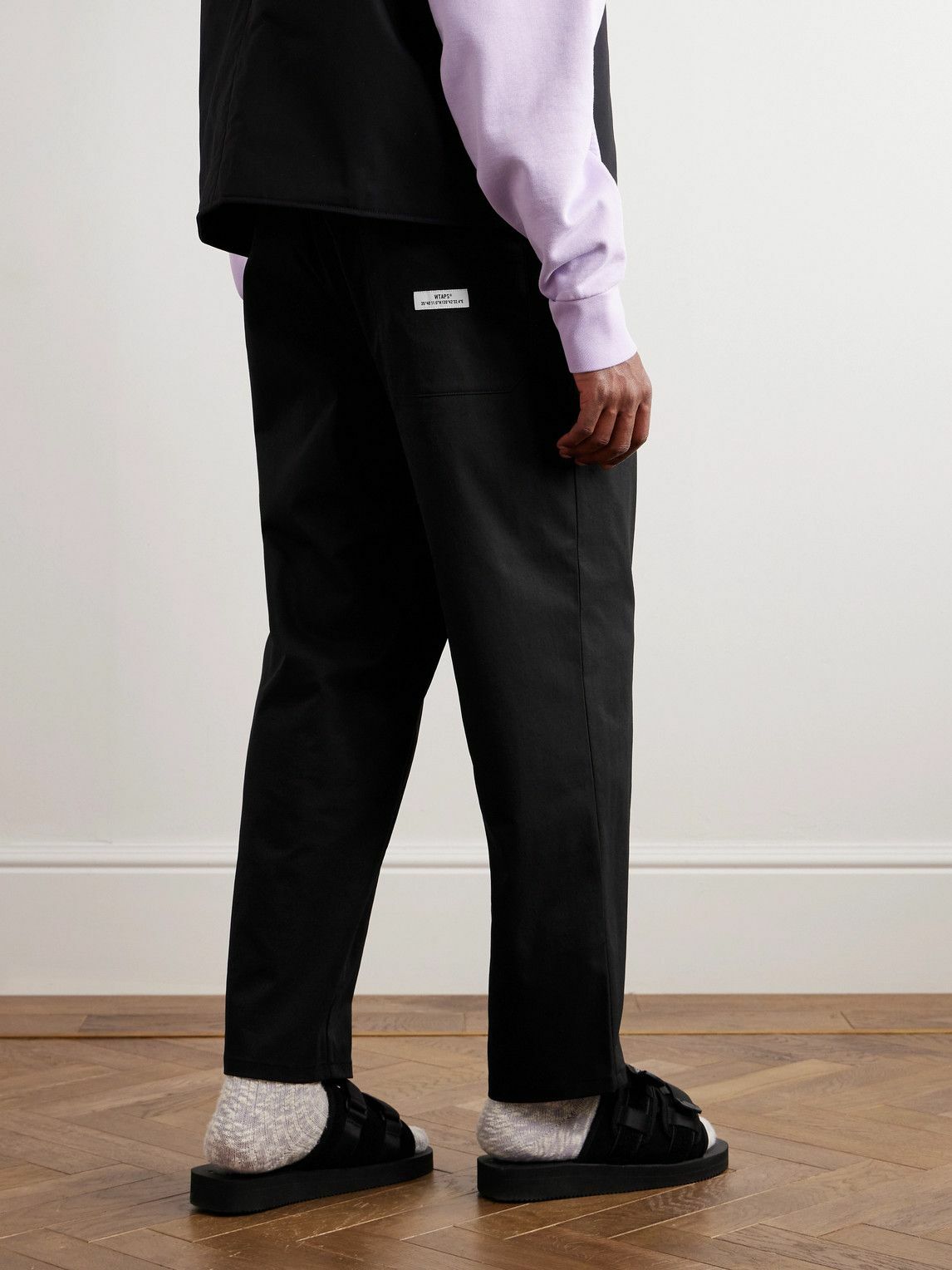 WTAPS - Seagull Straight-Leg Twill Trousers - Black WTAPS