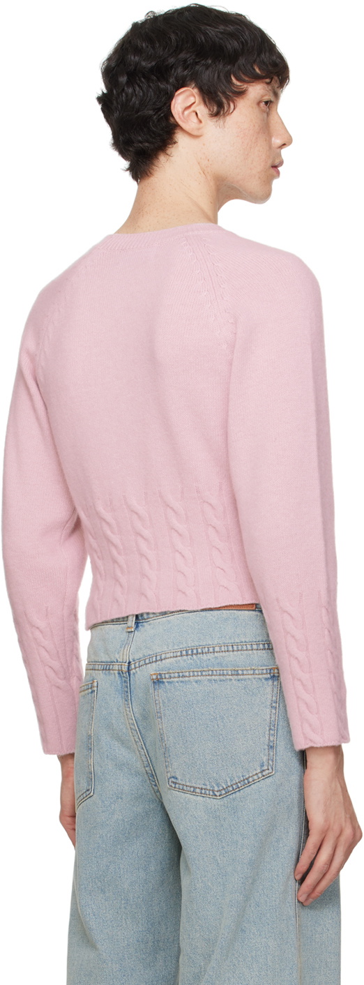 Recto Pink Brushed Sweater