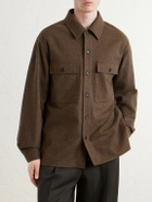 Jil Sander - Virgin Wool Overshirt - Brown