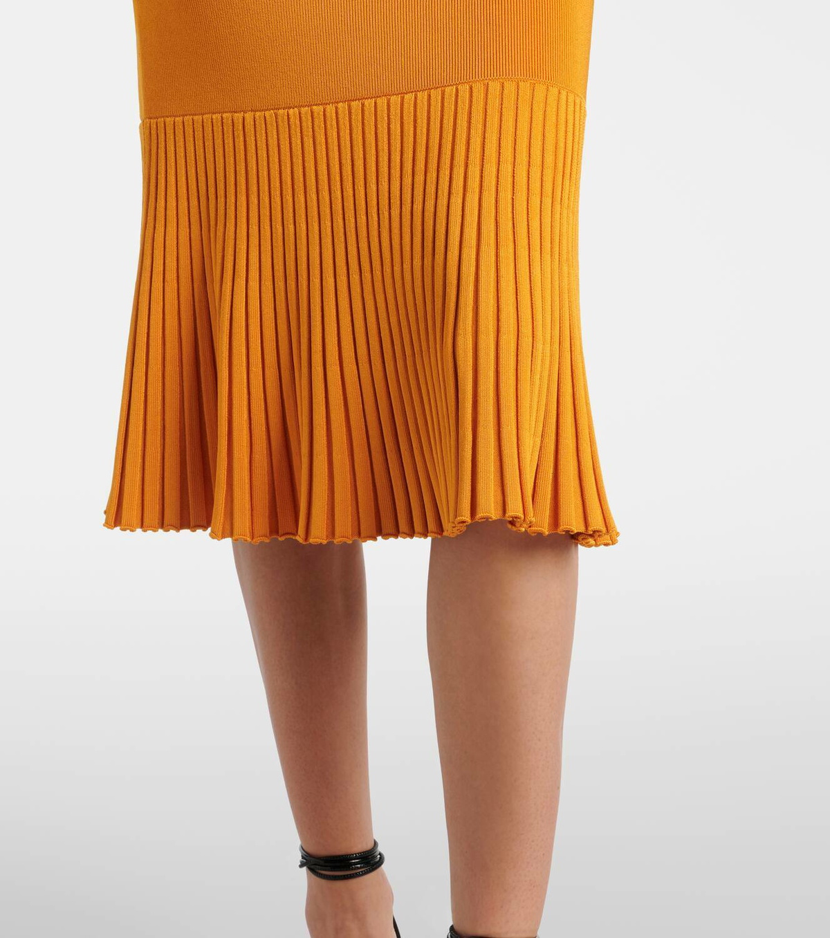 Galvan Atalanta knitted midi dress