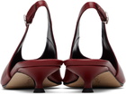 Aeyde Red Camila Heels