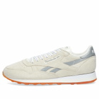 Reebok x PLACES + FACES Classic Leather Sneakers in Chalk/Silver