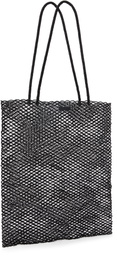 Cordera Black Handmade Beaded Tote