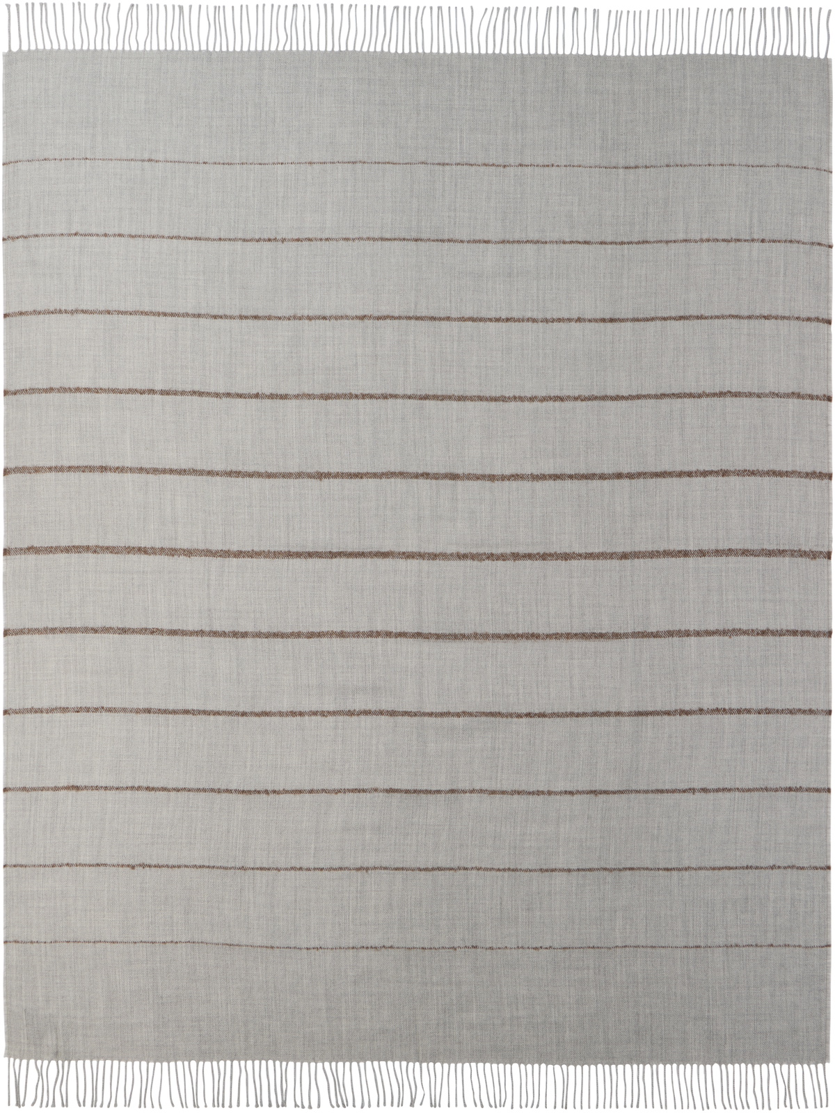 The Conran Shop Gray Classic Boucle Throw
