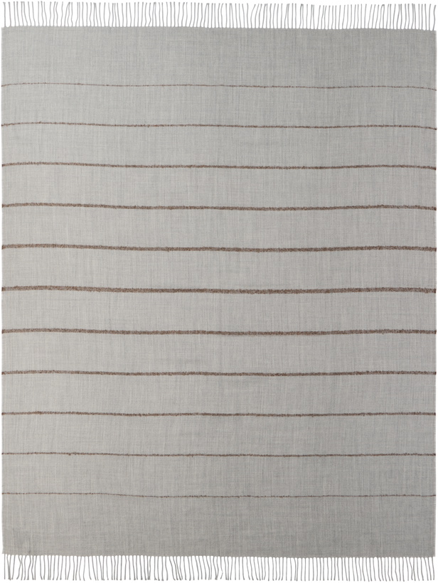 Photo: The Conran Shop Gray Classic Boucle Throw