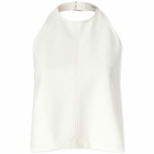 Wardrobe.nyc Women's Bib Top in Off White