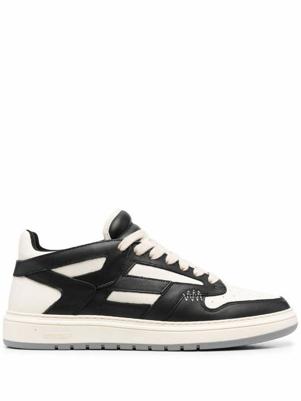 Photo: REPRESENT - Reptor Low Panelled Sneakers