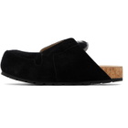 Balenciaga Black Dumbo Mule Flats