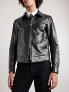 TOM FORD - Slim-Fit Leather Jacket - Black