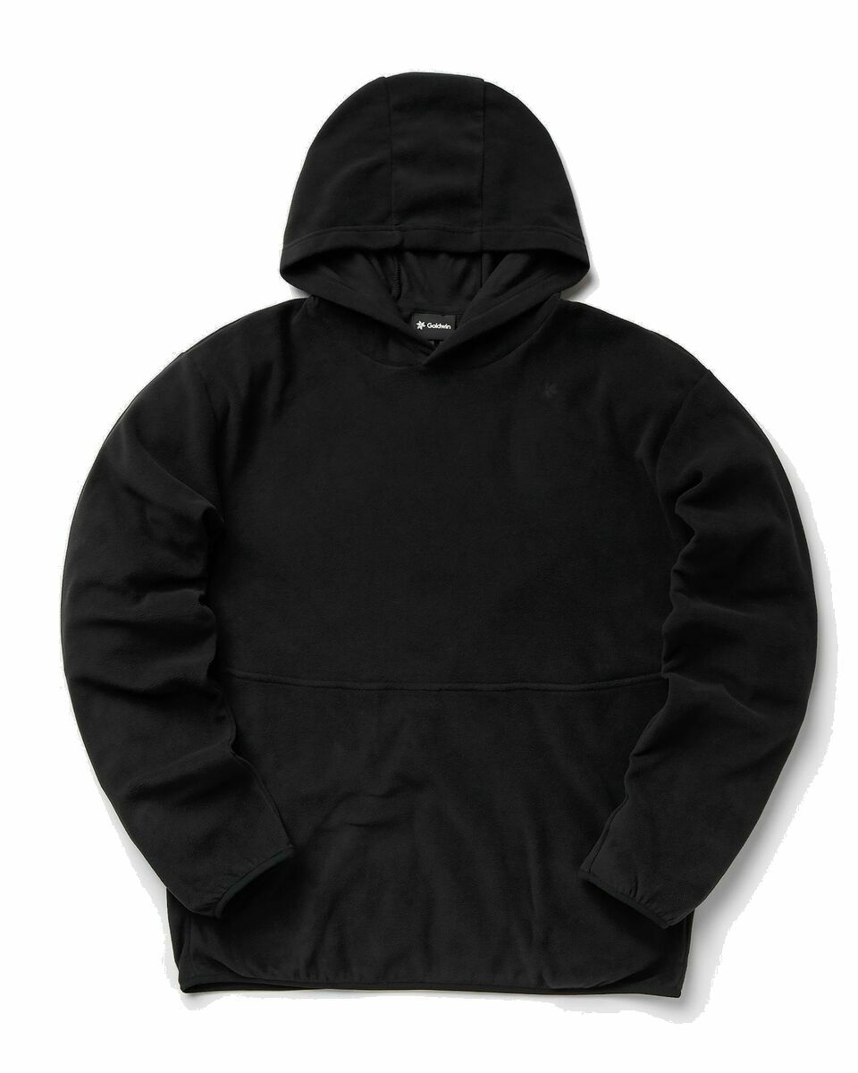 Goldwin Micro Fleece Parka Black - Mens - Hoodies Goldwin