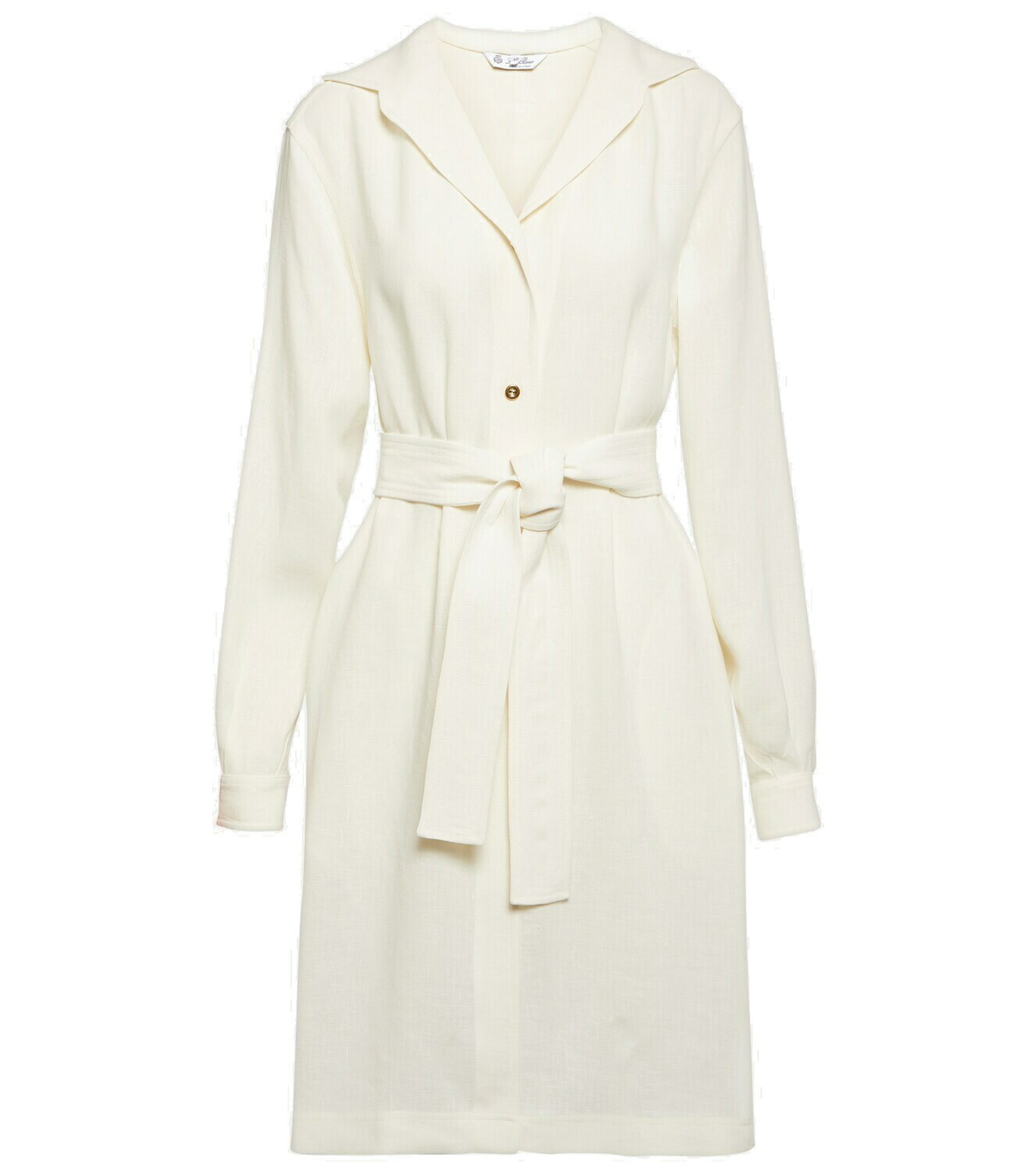 Loro Piana Linen shirt dress Loro Piana