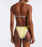 Versace Greca bikini top
