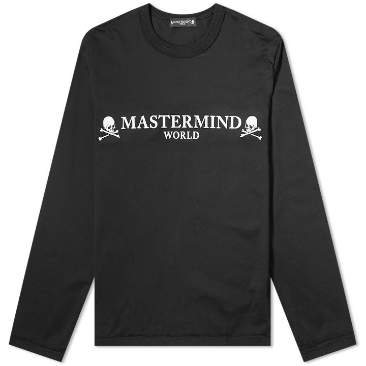 Photo: MASTERMIND WORLD Long Sleeve Logo Tee