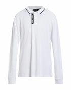 Philipp Plein Mens Polo shirt in White