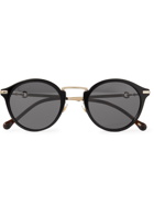 GUCCI - Round-Frame Acetate and Gold-Tone Sunglasses