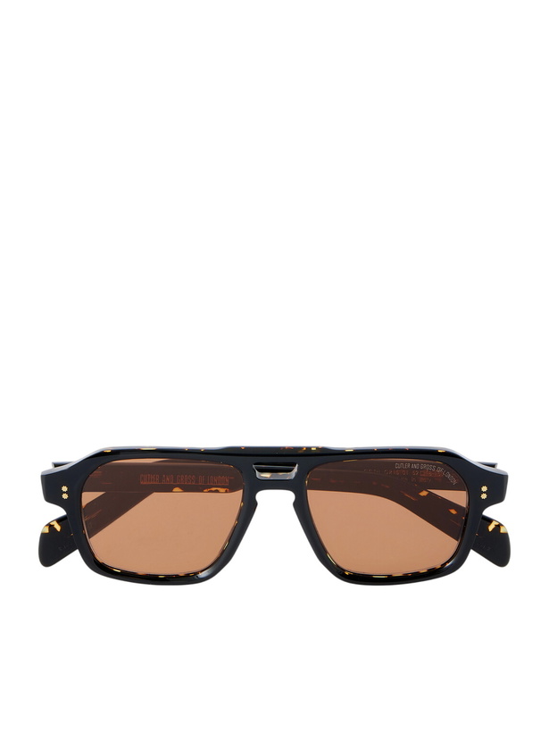 Photo: Cutler and Gross - GR15 Aviator-Style Tortoiseshell Acetate Sunglasses - Tortoiseshell