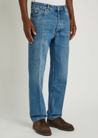 Studio Nicholson Cowboy Straight-leg Jeans Mid Blu