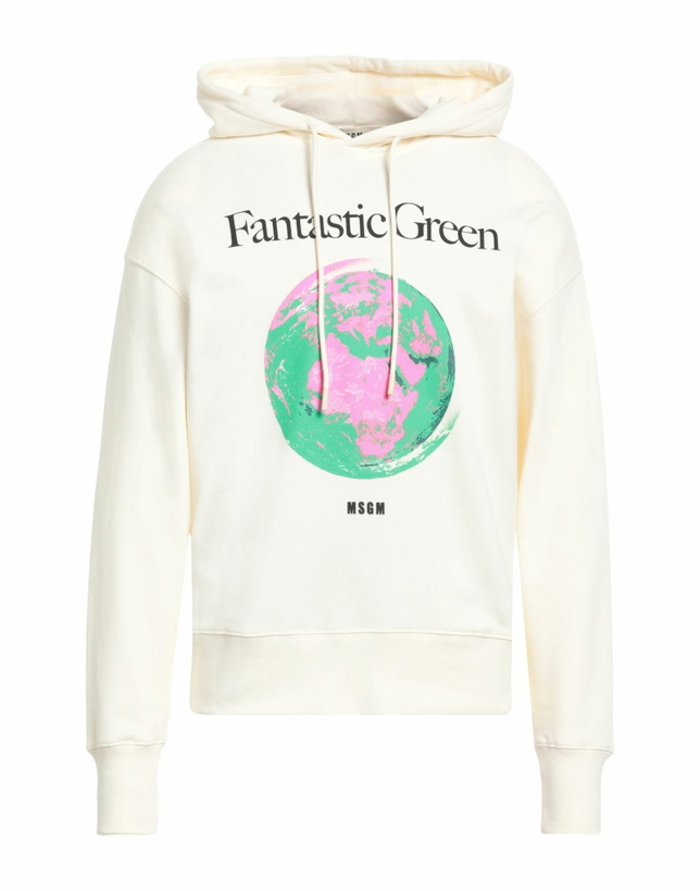 Photo: Msgm Mens Sweatshirt Cream