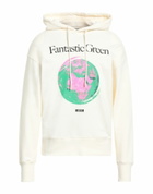 Msgm Mens Sweatshirt Cream
