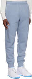 Nike Blue Tapered Lounge Pants