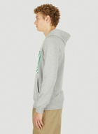 Invader Hooded Sweatshirt in Grey