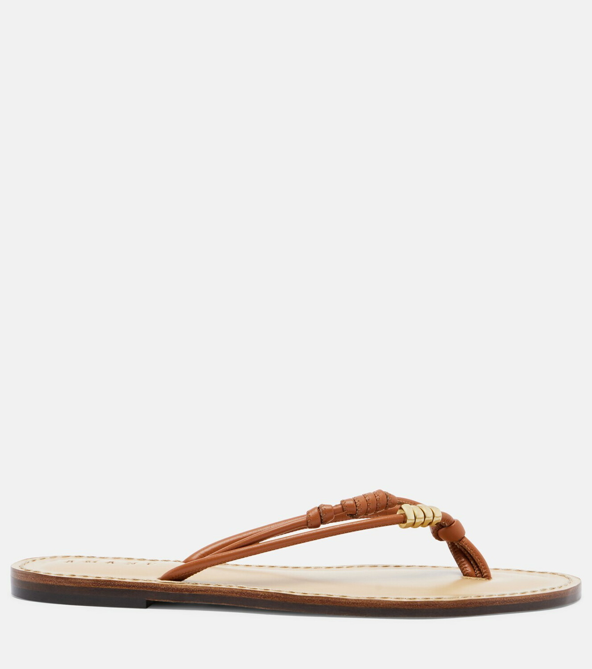 Amanu Kiwayu leather thong sandals