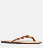 Amanu Kiwayu leather thong sandals