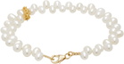 Alighieri White & Gold 'The Calliope' Bracelet
