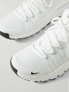 Nike Training - Free Metcon 6 Rubber-Trimmed Mesh Sneakers - White