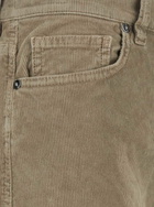PT Torino cindy Beige Pants With Logo Patch On The Rear And Wide Leg In Corduroy Woman
