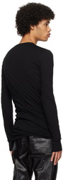 Rick Owens Black Double Long Sleeve T-Shirt