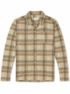 Oliver Spencer - Riviera Checked Flannel Shirt - Neutrals