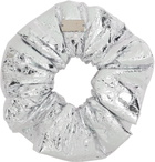 MM6 Maison Margiela Silver Scrancy Scrunchie
