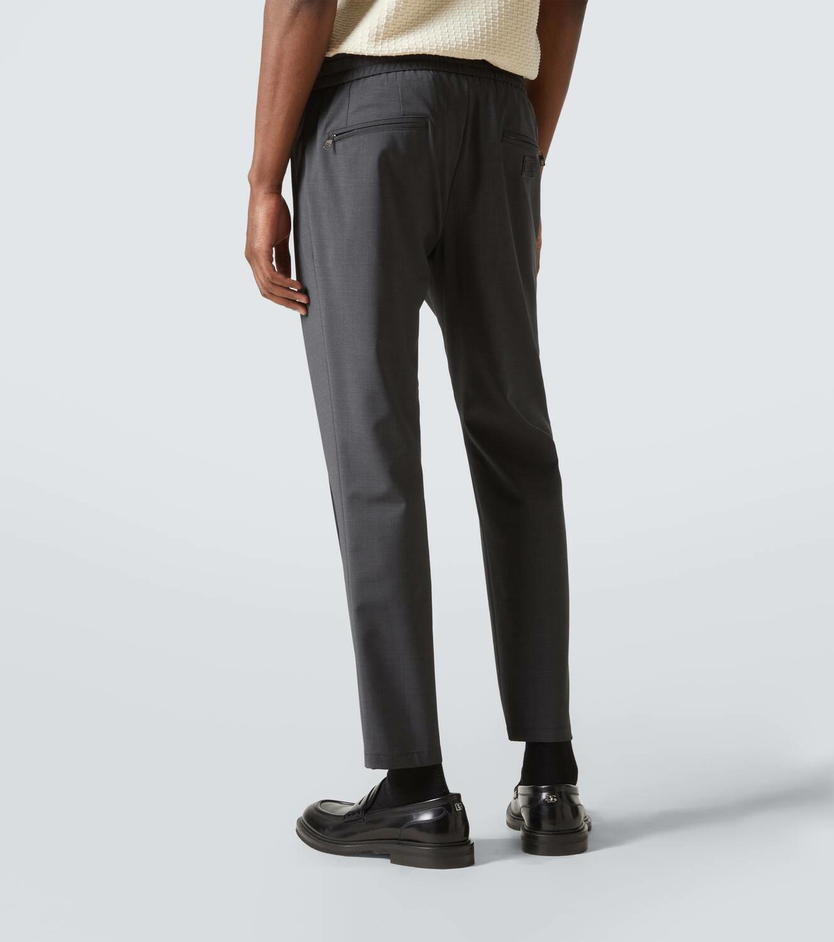 Dolce&Gabbana Wool-blend straight pants