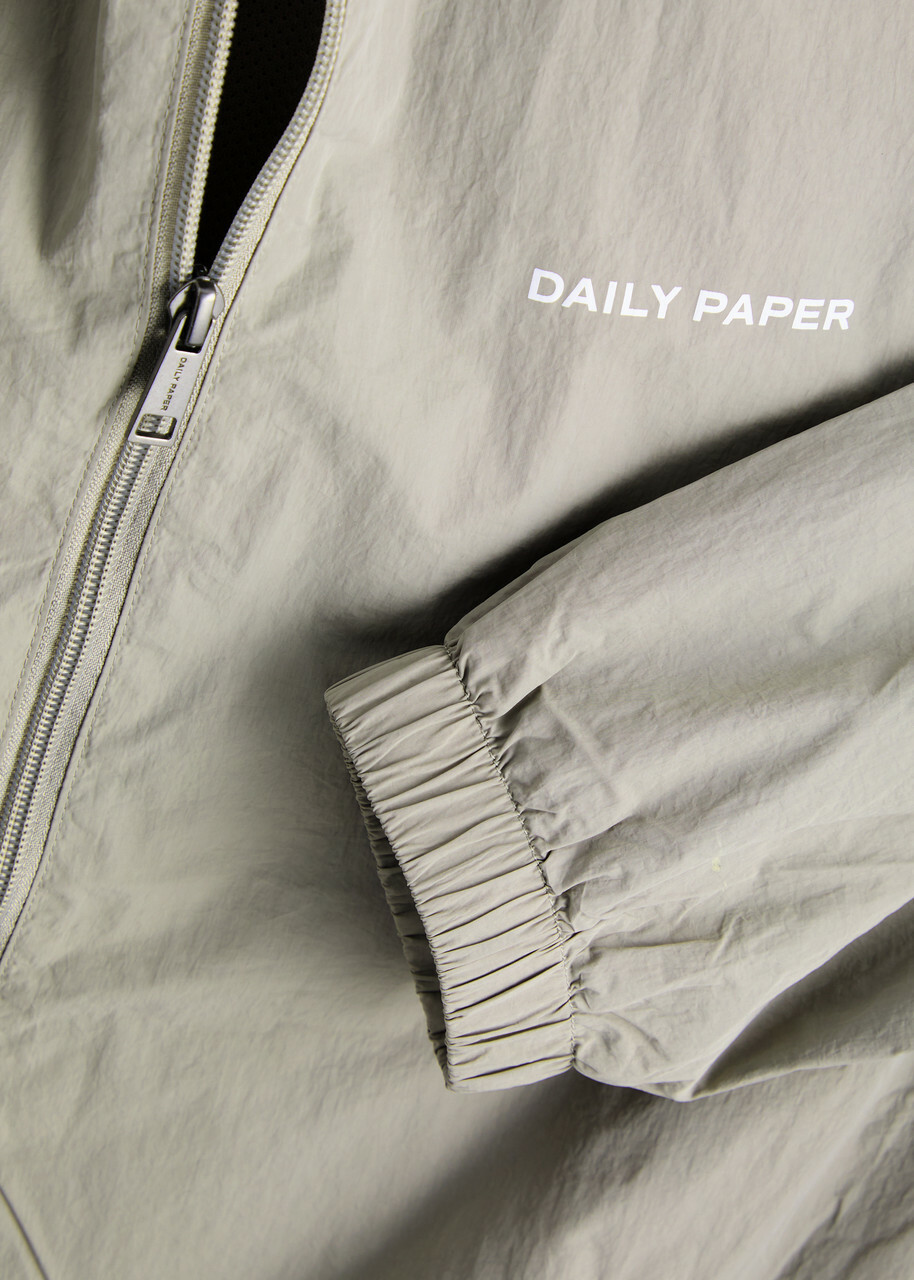 Daily Paper Eward Logo-print Nylon Jacket Grey
