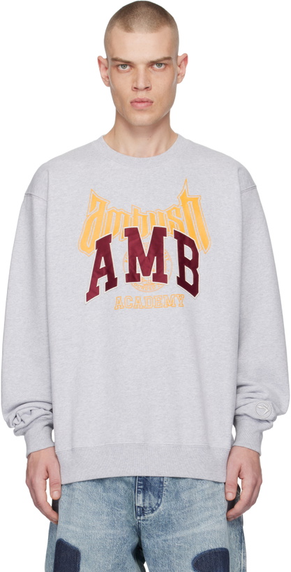 Photo: AMBUSH Gray Graphic Sweatshirt