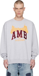 AMBUSH Gray Graphic Sweatshirt
