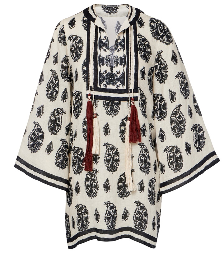 Photo: Johanna Ortiz Printed linen kaftan